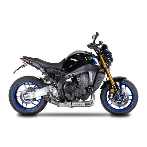 EURO 5 Full System: Stainless Steel Bends + catalytic converter + TRIPLE MotoGP Style damper Yamaha MT-09/XSR 900 (2021-2024)