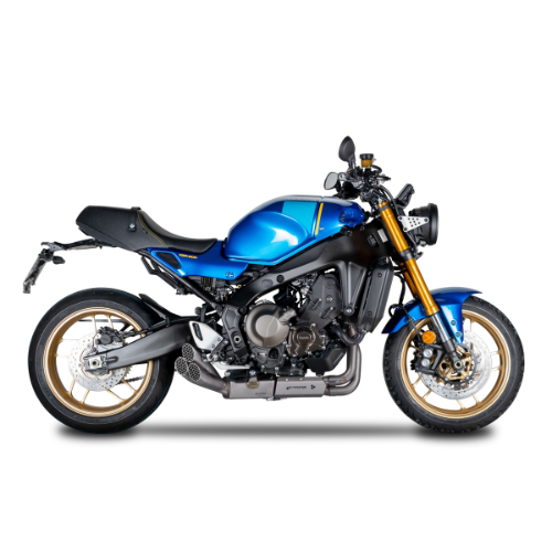 EURO 5 Full System: Stainless Steel Bends + catalytic converter + TRIPLE MotoGP Style damper Yamaha MT-09/XSR 900 (2021-2024)