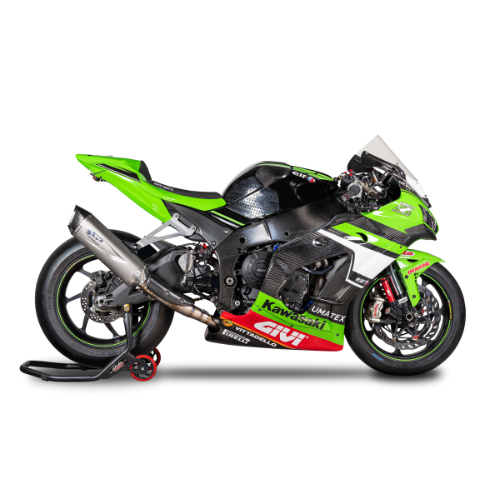 RACING Full System: TITANIUM Front Curves + Force Evo Damper Kawasaki ZX-10R(R) (2021-2024)