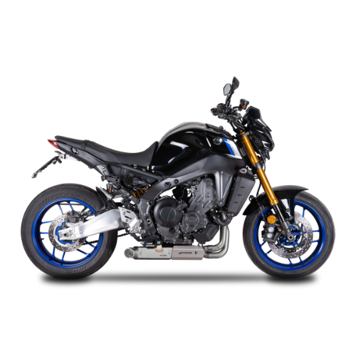 EURO 5 Full System: Stainless Steel Headers + Catalyst + Damper Box MotoGP grid Yamaha MT-09/Tracer 900/XSR 900 (2021-2024)