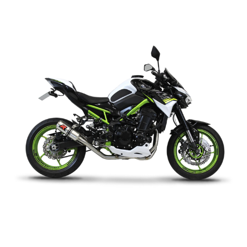 Full System: Stainless Steel Headers + NEW GP Silencer Kawasaki Z900 (2020-2023)