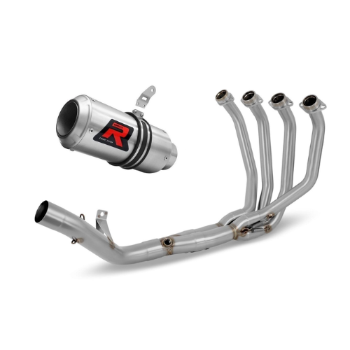 Full System: Stainless Steel Headers + NEW GP Silencer Kawasaki Z900 (2020-2023)