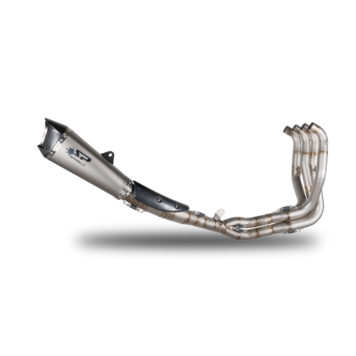 RACING Full System: TITANIUM Front Bends + Konix Evo Damper Kawasaki ZX-10R(R) (2021-2024)