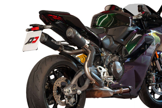 QD Exhaust Slip-On Twin Gunshot Ducati Panigale V2 2025