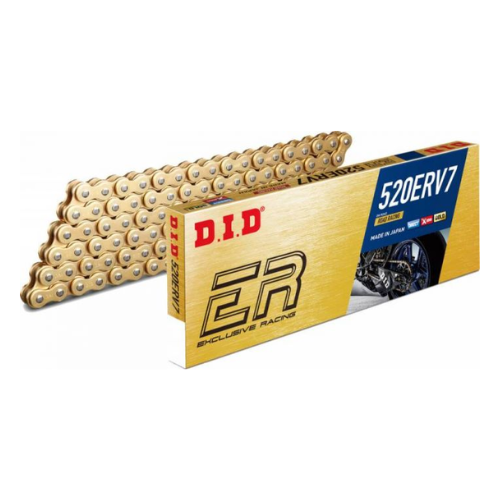 520ERV7 Racing Necklace Gold 120 links