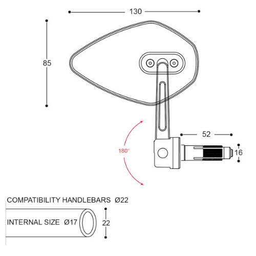 Skin-X Bar End B-Lux