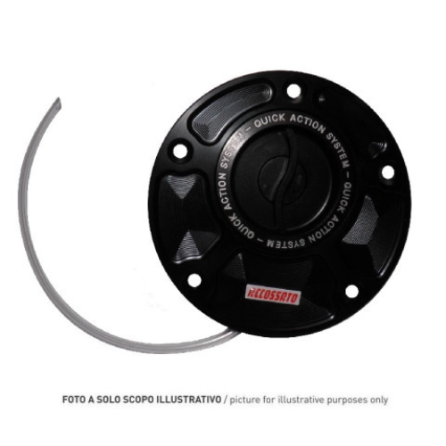 Fuel Cap With Quick Release CNC Milled Kawasaki
