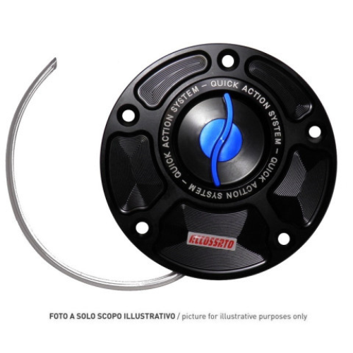 Fuel Cap With Quick Release CNC Milled Kawasaki