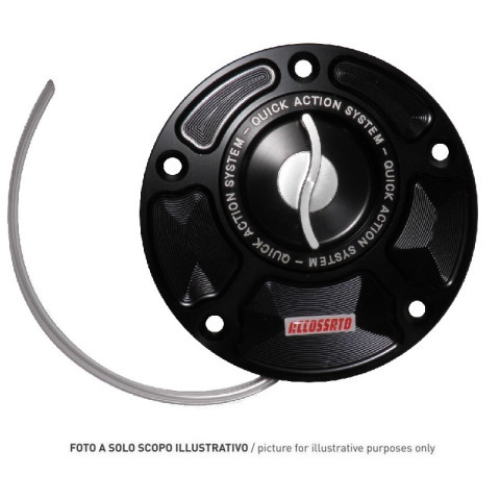 Fuel Cap With Quick Release CNC Milled Kawasaki