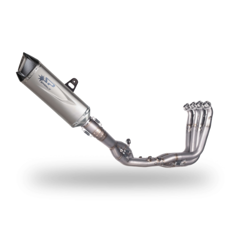 RACING Full System: Stainless Steel Front Bends + FORCE EVO Damper BMW S1000RR/M1000RR