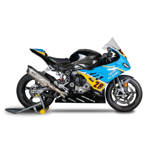 RACING Full System: Stainless Steel Front Bends + FORCE EVO Damper BMW S1000RR/M1000RR