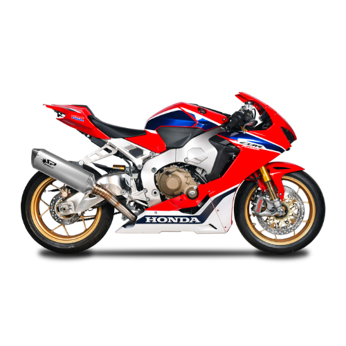 RACING Full System: Stainless Steel Bends + FORCE silencer Honda CBR1000RR (2008-2019)