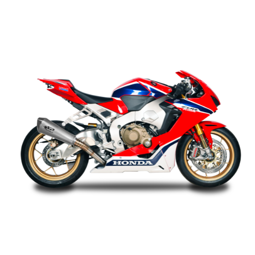 RACING Full System: AISI 304 Stainless Steel Bends + KONIX damper Honda CBR1000RR (2008-2019)