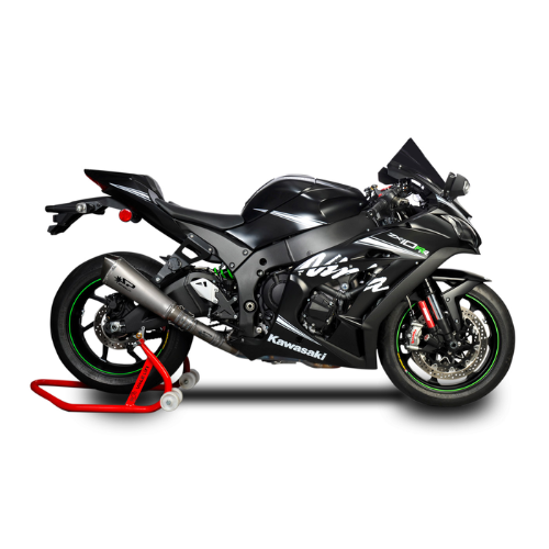 RACING Full System: TITANIUM Front Curves d.65 + KONIX Damper - WSBK Replica - Kawasaki Ninja ZX-10R (2011-2020)