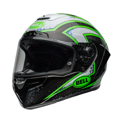 Race Star Flex DLX Xenon Gloss Black Helmet