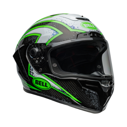 Race Star Flex DLX Xenon Gloss Black Helmet