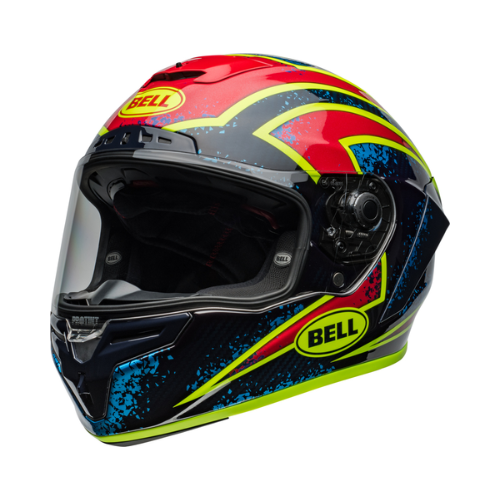 Race Star Flex DLX Xenon Gloss Black Helmet