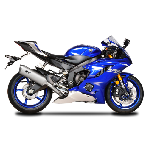 RACING Full System: Stainless Steel Bends + FORCE Damper Yamaha R6 (2017-2024)