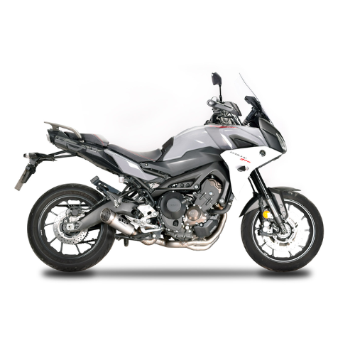 Full System: Stainless Steel Front Bends + Titanium Link Pipe + GRID-O Damper Yamaha MT-09/Tracer 900/XSR 900 (2013-2020)