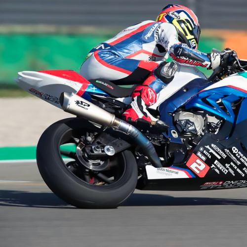 Full System SBK version: Stainless steel bends + KONIX Damper BMW S1000RR (2015-2018)