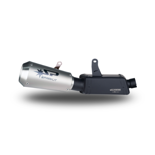 3/4 kit STD mounting: RVS Box + MotoGP Demper Triumph Street Triple 765 (RS/R/S) (2020-2022)