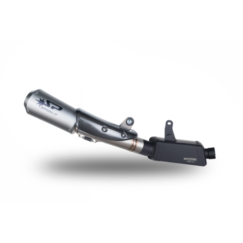 3/4 kit Hoge Bevestiging: RVS Box + MotoGP Demper Triumph Street Triple 765 (RS/R/S) (2020-2022)