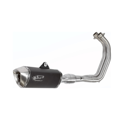 Full system: Stainless steel bends + FORCE silencer Yamaha MT-07 (2014-2020)