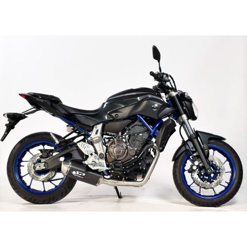 Full system: Stainless steel bends + FORCE silencer Yamaha MT-07 (2014-2020)