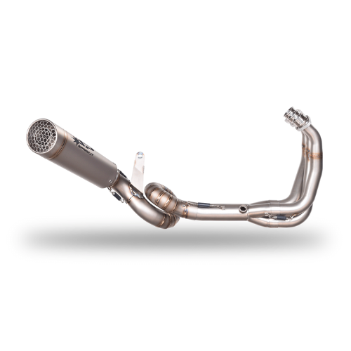 Full System: Stainless Steel Front Bends + Titanium Link Pipe + GRID-O Damper Yamaha MT-09/Tracer 900/XSR 900 (2013-2020)