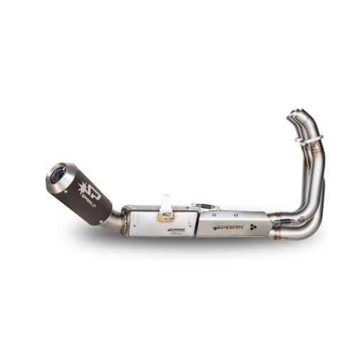 EURO 5 Full System: Stainless Steel Bends + catalyst + MotoGP Damper Yamaha MT-09/XSR 900 (2021-2024)