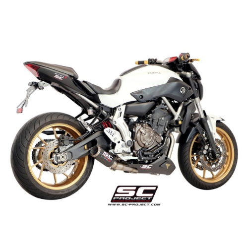2-1 Front bends + CR-T Titanium Damper Yamaha MT-07 (2013-2016)