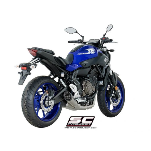 2-1 Stainless Steel Front Bends + S1 Titanium Damper Yamaha MT-07 (2017-2020)