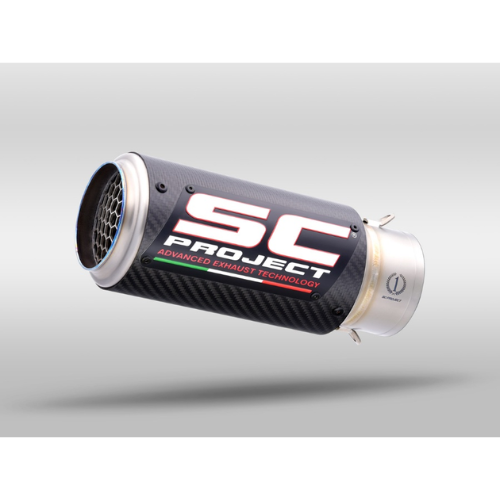 3-1 Stainless Steel Front Bends + CR-T Carbon Damper Yamaha Tracer 900 (2015-2016)