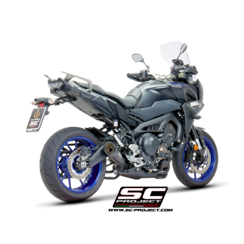 3-1 RVS Voorbochten + S1 Demper Yamaha Tracer 900(GT) (2017-2020)