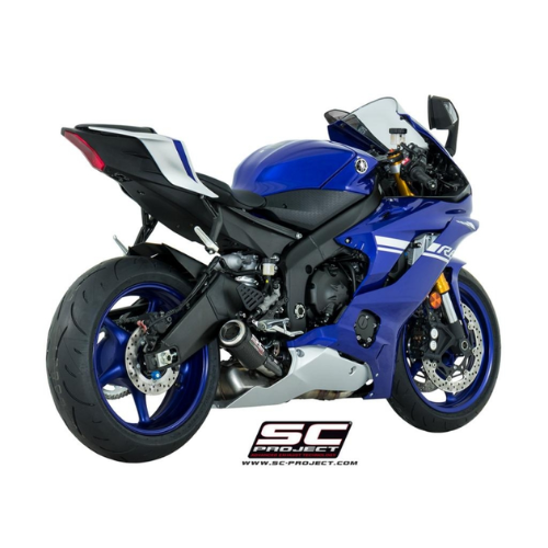 CR-T Low Mount Carbon Silencer Yamaha R6 (2017-2020)