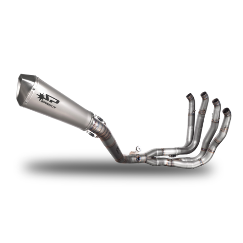 RACING Full System: AISI 304 Stainless Steel Bends + KONIX damper Honda CBR1000RR (2008-2019)