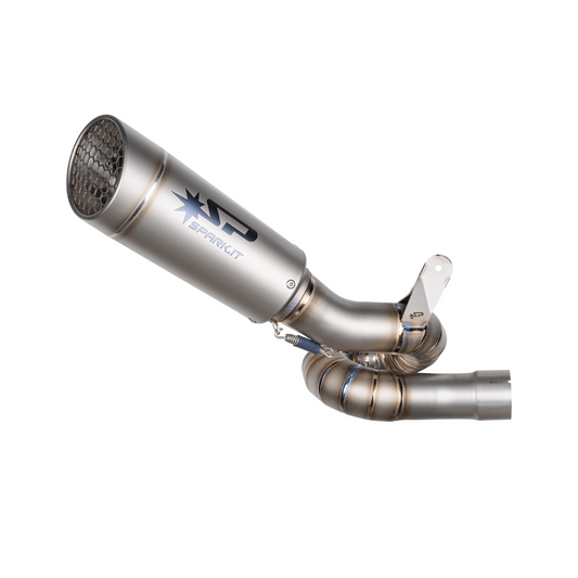 Half System: Stainless Steel Manifold + GRID-O Silencer Triumph Street Triple 765 (RS/R/S) (2021-2024)