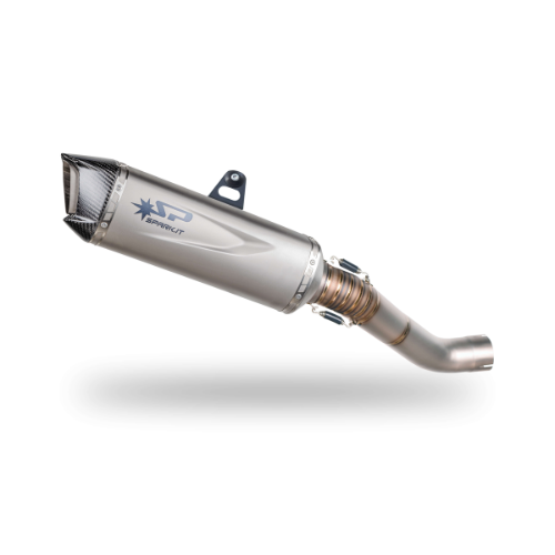 3/4th kit: TITANIUM Pipe + FORCE EVO Damper Aprilia RSV4/Tuono V4