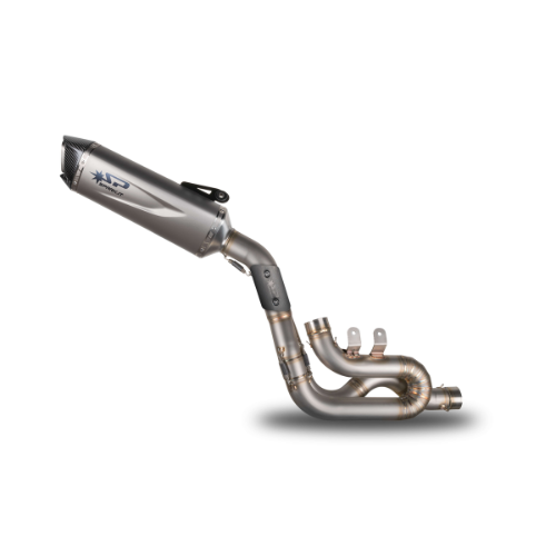 3/4th kit: Stainless Steel Pipe + FORCE EVO Silencer Ducati Panigale V4/S/R/Streetfighter V4