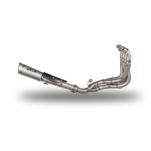 RACING Full System: TITANIUM Front Bends + GRID-O Damper Honda CBR 1000 RR-R (2020-2024)