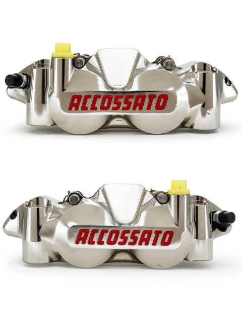 Remklauwen Set Monoblock Steek 108mm Titanium Zuigers
