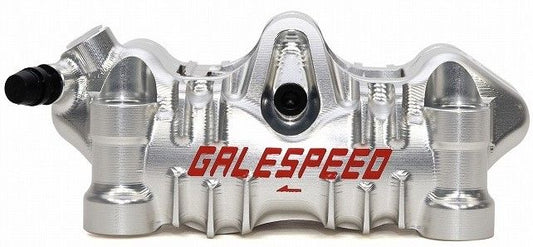 Galespeed 'Elaborate' CNC Radiale Voor 4-Zuiger Titanium Remklauw, Links (SCM Bouten, 100mm, 34-40)