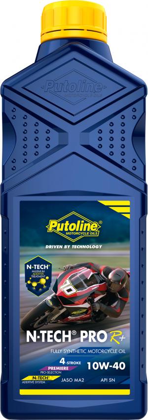Putoline N-TECH® Pro R 10W-40 1 L flacon motorolie