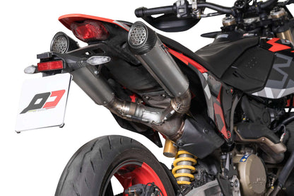 QD Exhaust Ducati Hypermotard 698