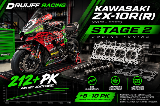 Druijff Racing engine tuning stage 2 – Kawasaki ZX10RR (2019–2025)