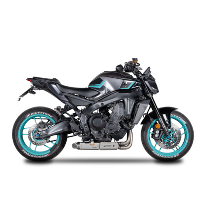 EURO 5 Full System: RVS Voorbochten + Katalysator + Demperbox MotoGP grid Yamaha MT-09/Tracer 900/XSR 900 (2021-2024)