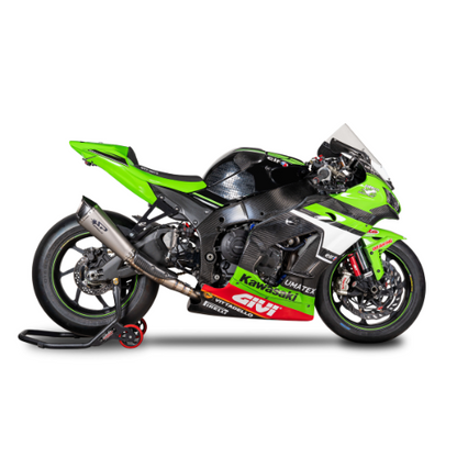 RACING Full System: TITANIUM Voorbochten + Konix Evo Demper Kawasaki ZX-10R(R) (2021-2024)