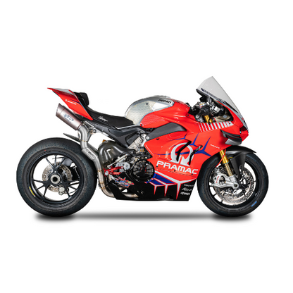 3/4-Satz: Edelstahl-Frontbögen + 2 GRID-O-Dämpfer Ducati Panigale V4/Streetfighter V4