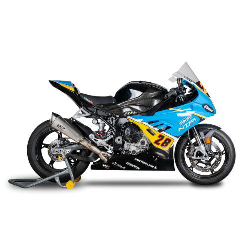 RACING Full System: TITANIUM Bochten + KONIX EVO Demper BMW S1000RR/M1000RR