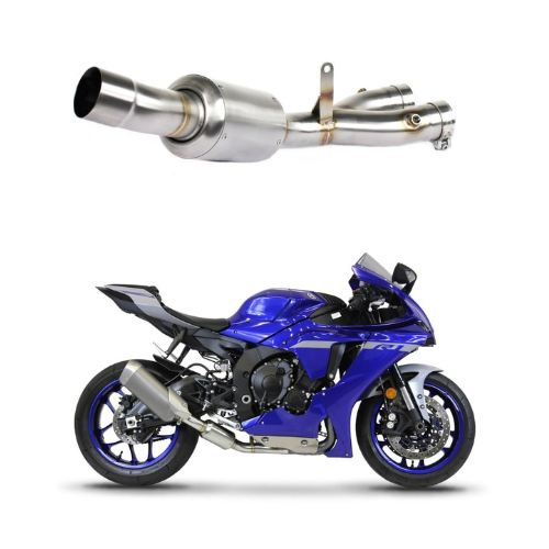 Katalysator Vervanger + Tussendemper Yamaha R1 (2020-2024)